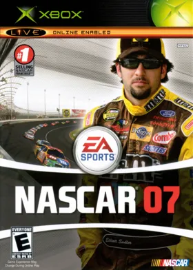 NASCAR 07 (USA) box cover front